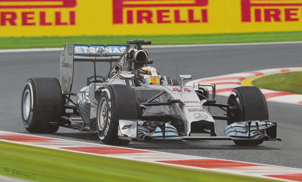 Mercedes Maestro - Lewis Hamilton 