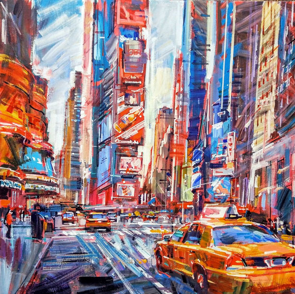 Hustle and Bustle, New York 