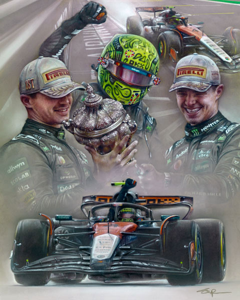 Lando Norris - Victory At Silverstone 2025