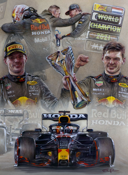 Max Verstappen - 2021 F1 World Champion 