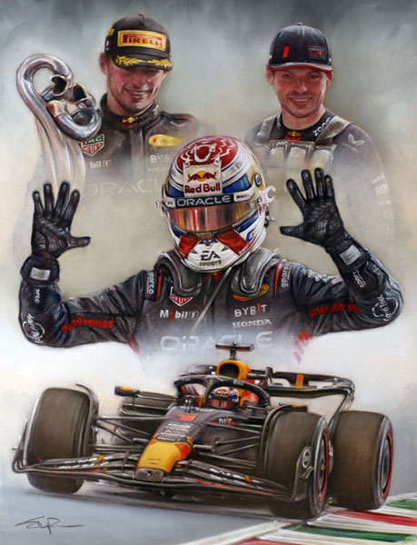 Max Verstappen - Record Breaking Victory - Monza 23