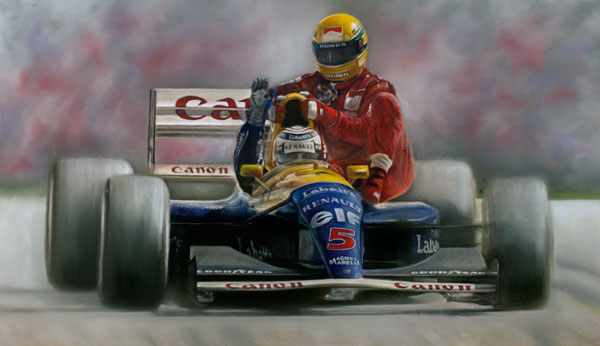 A Friend In Need - Mansell & Senna - Silverstone 1991