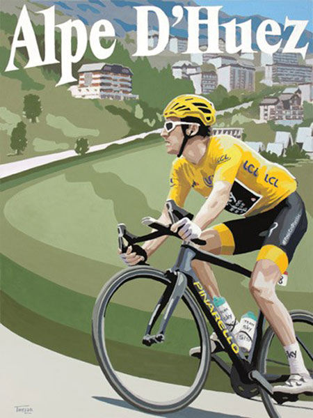 Geraint Thomas - Alpe D'Huez