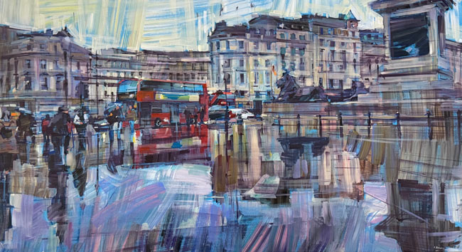 Traflagar Reflections - London