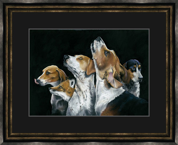 Friend & Foe (Fox Hounds & Fox) Large