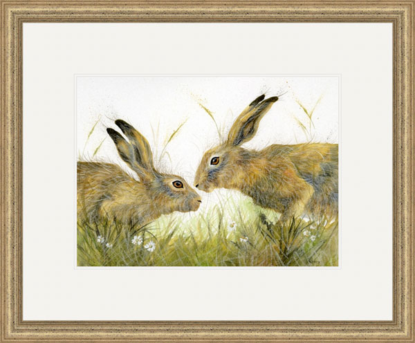 Kay Johns - Framed Print (Gold Option)