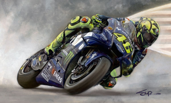 Rossi Rides On - Valentino Rossi 