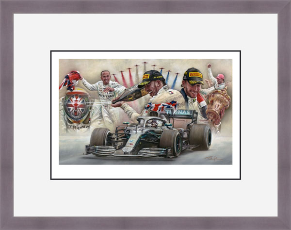 Six Shooter - Lewis Hamilton 2019 British Grand Prix 